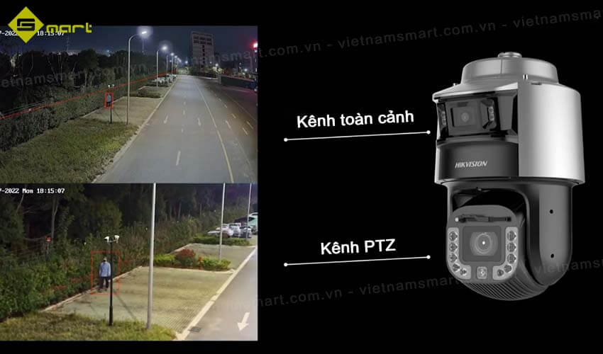 Camera TandemVu PTZ 4MP Hikvision DS-2SF8C425MXS-DLW(14F1)(P3) Khả năng thu phóng của camera DS-2SF8C425MXS-DLW(14F1)(P3)