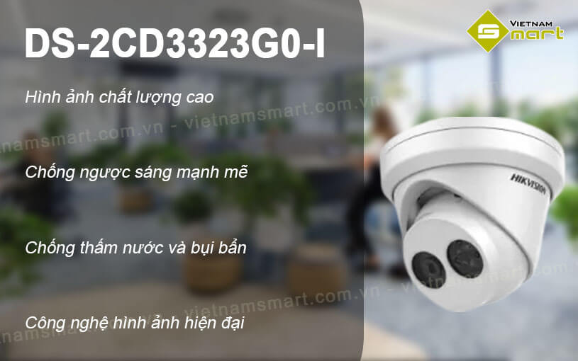 Camera mạng 2MP Hikvision DS-2CD3323G0-I