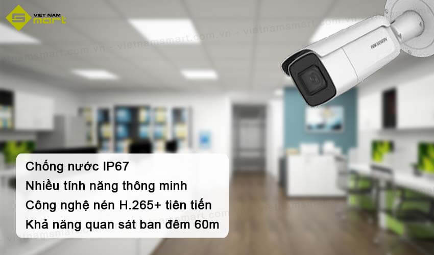 Các đặc điểm nổi bật của camera DS-2CD3643G0-IZS