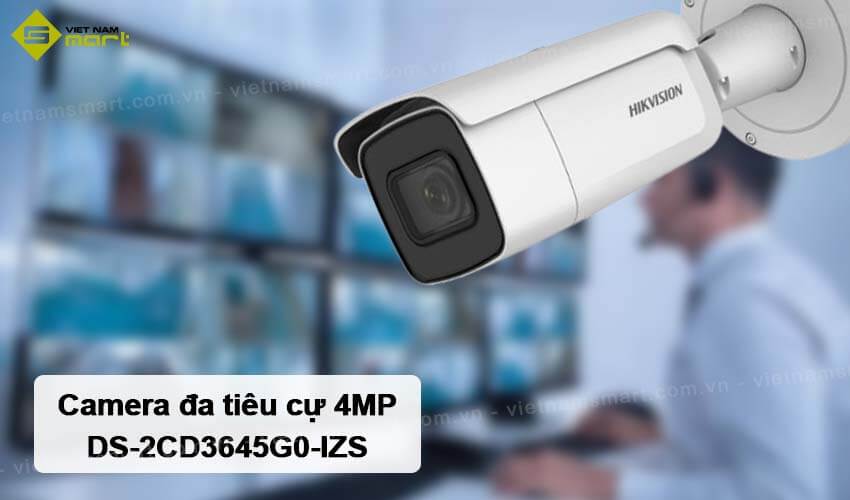Camera đa tiêu cự 4MP Hikvision DS-2CD3645G0-IZS Camera đa tiêu cự 4MP Hikvision DS-2CD3645G0-IZS
