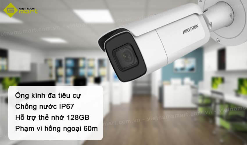 Camera đa tiêu cự 4MP Hikvision DS-2CD3645G0-IZS Các tính năng nổi bật của camera DS-2CD3645G0-IZS