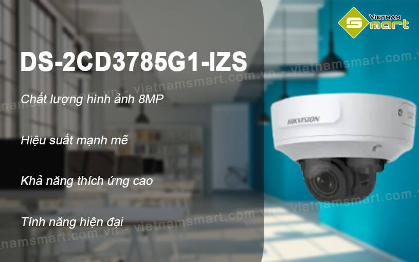 Camera IP Darkfighter 8MP Hikvision DS-2CD3785G1-IZS Camera IP Darkfighter 8MP Hikvision DS-2CD3785G1-IZS