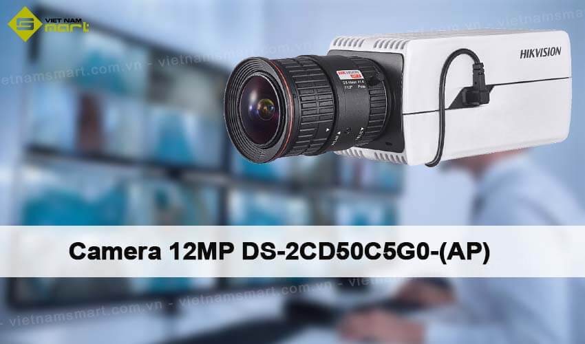 Camera mạng hộp 12MP Hikvision DS-2CD50C5G0-(AP) Camera mạng hộp 12MP Hikvision DS-2CD50C5G0-(AP)