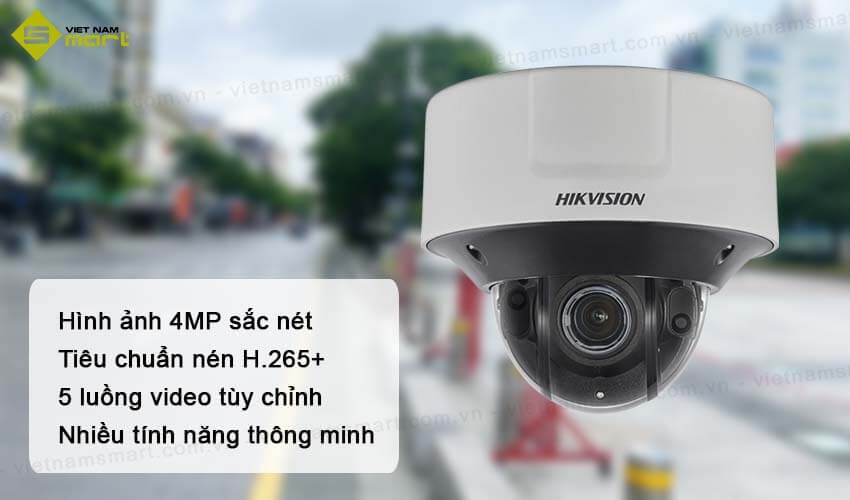 Camera dome ngoài trời 4MP Hikvision DS-2CD5546G1-IZ(H)S Đặc điểm nổi bật của camera DS-2CD5546G1-IZ(H)S