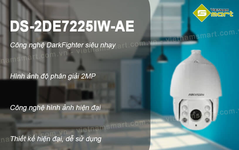 Camera DarkFighter 2MP 25X Hikvision DS-2DE7225IW-AE Camera DarkFighter 2MP 25X Hikvision DS-2DE7225IW-AE