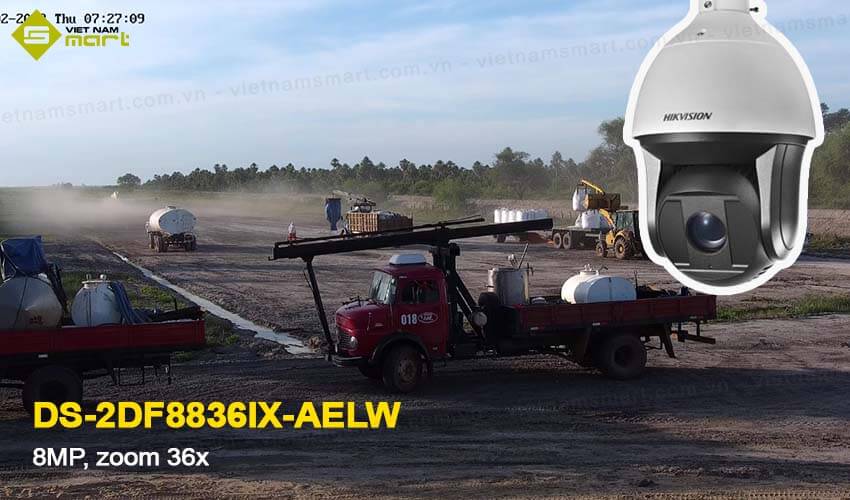 Camera DarkFighter 4K Hikvision DS-2DF8836IX-AELW zoom 36x