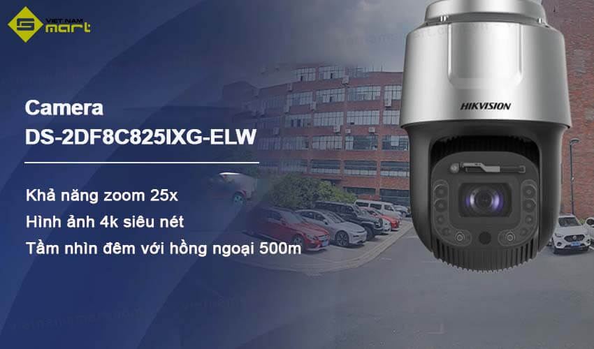 Camera DarkFighter 4K Hikvision DS-2DF8C825IXG-ELW zoom 25x Camera DarkFighter 4K Hikvision DS-2DF8C825IXG-ELW zoom 25x