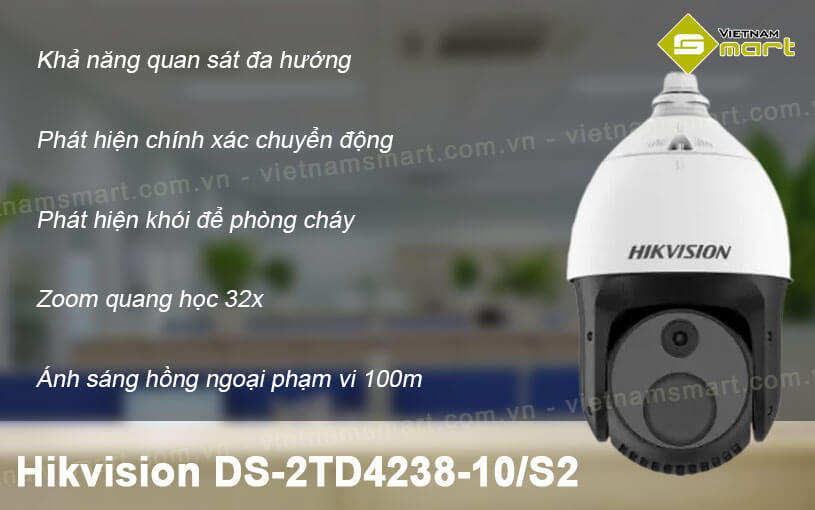 Camera cảnh báo nhiệt Hikvision DS-2TD4238-10/S2