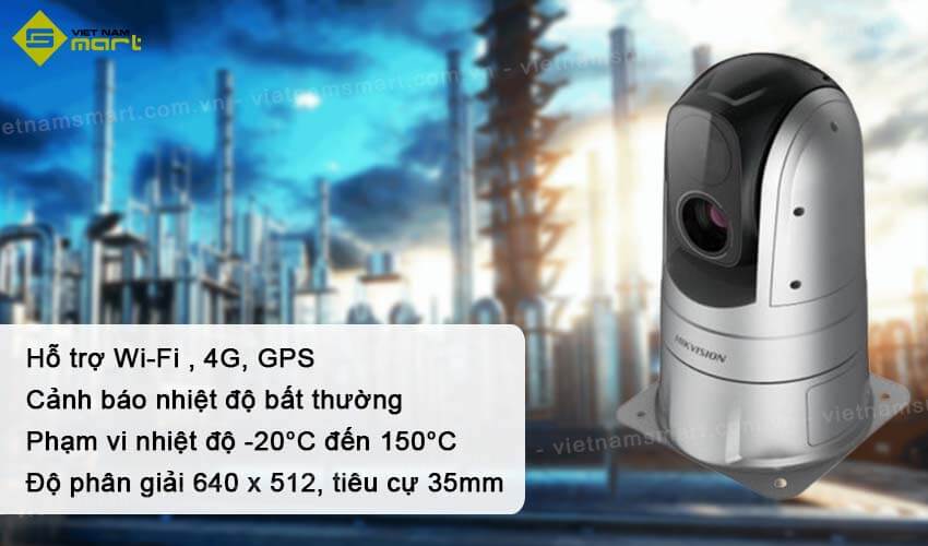 Camera PTZ nhiệt di động hai phổ Hikvision DS-2TD4568-35A4/W Ưu điểm nổi bật của camera DS-2TD4568-35A4/W