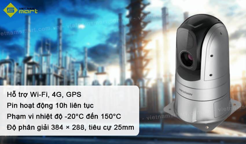 Camera PTZ nhiệt di động hai phổ Hikvision DS-2TD4638-25A4/W Các đặc điểm nổi bật của camera DS-2TD4638-25A4/W