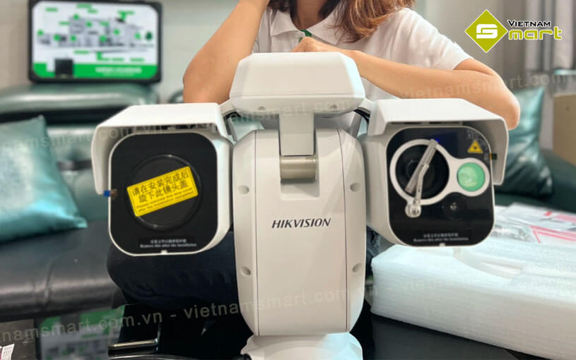 Camera đo nhiệt ống kính quang phổ kép Hikvision DS-2TD6267-75C4L/W