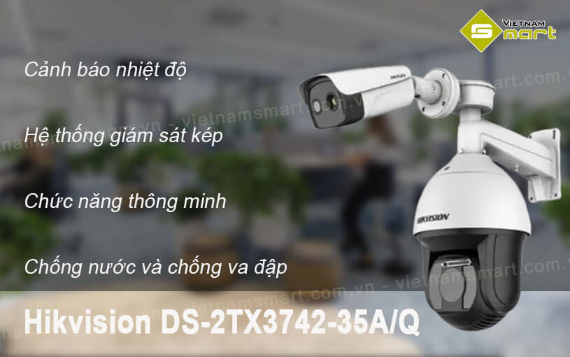 Camera PTZ cảnh báo nhiệt Hikvision DS-2TX3742-35A/Q