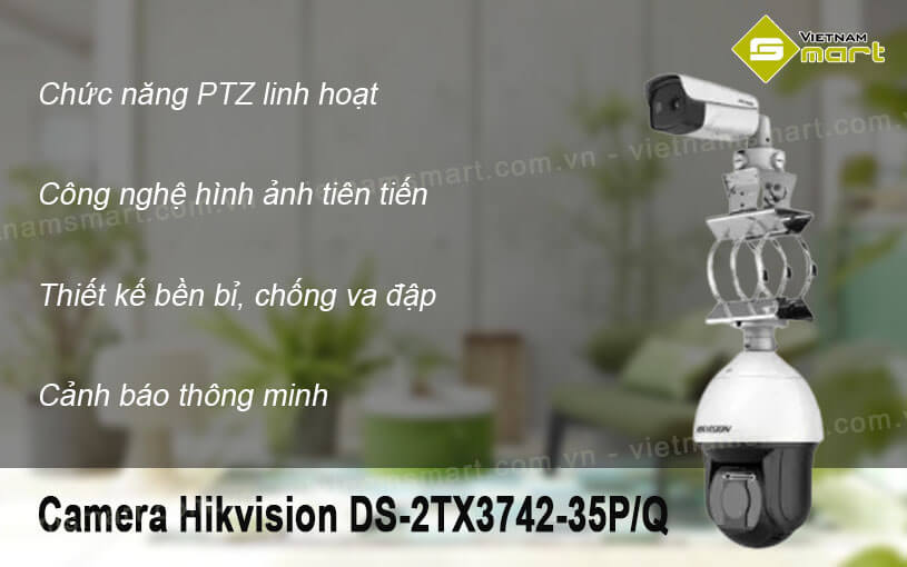 Camera PTZ cảnh báo nhiệt Hikvision DS-2TX3742-35P/Q