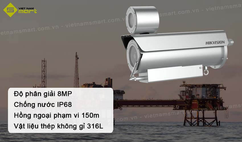 Camera chống cháy nổ 8MP Hikvision DS-2XE6482F-IZHRS Ưu điểm nổi bật của camera IP DS-2XE6482F-IZHRS