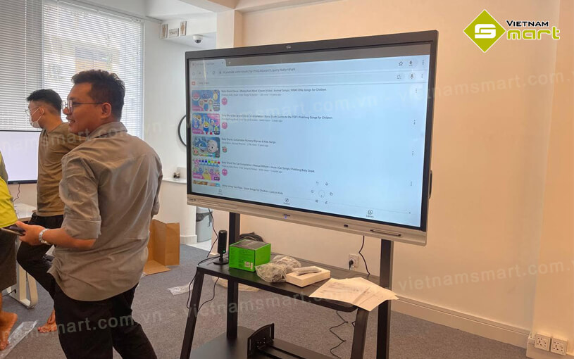 Màn hình tương tác thông minh Dahua DHI-LCH75-MC410-B Màn hình tương tác thông minh Dahua DHI-LCH75-MC410-B chuẩn 4K hiện đại