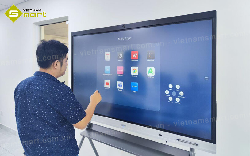 Màn hình tương tác thông minh Dahua DHI-LCH75-MC410-B Công nghệ cảm ứng đa điểm trên màn hình DHI-LCH75-MC410-B rất hiện đại, độ nhạy cao