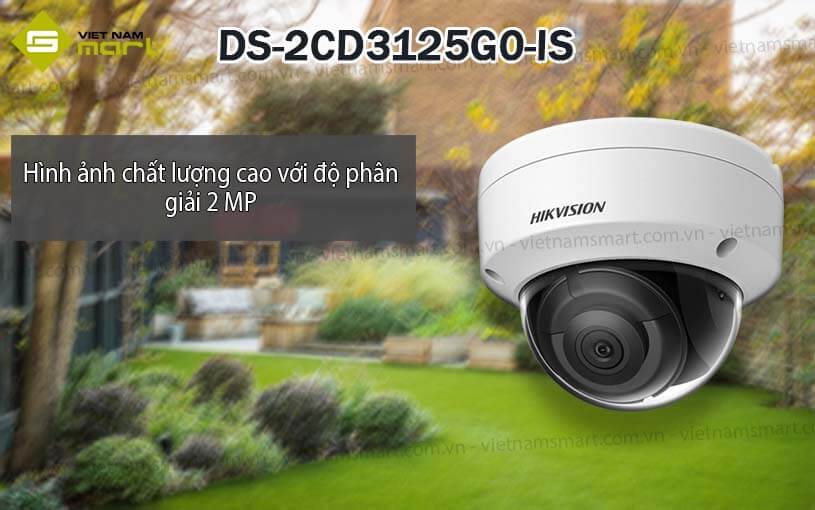 Camera mạng mini cố định Hikvision DS-2CD3125G0-IS