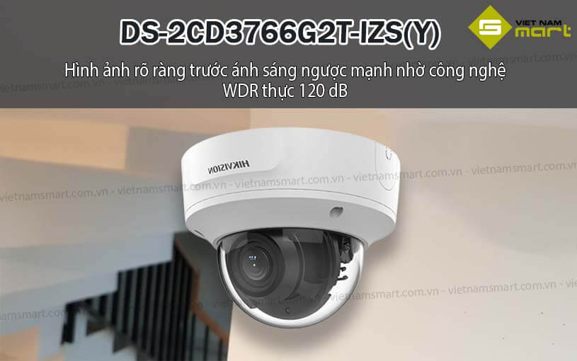 Camera mạng vòm đa tiêu cự 6 MP Hikvision DS-2CD3766G2T-IZS(Y) Camera mạng vòm đa tiêu cự 6 MP Hikvision DS-2CD3766G2T-IZS(Y)