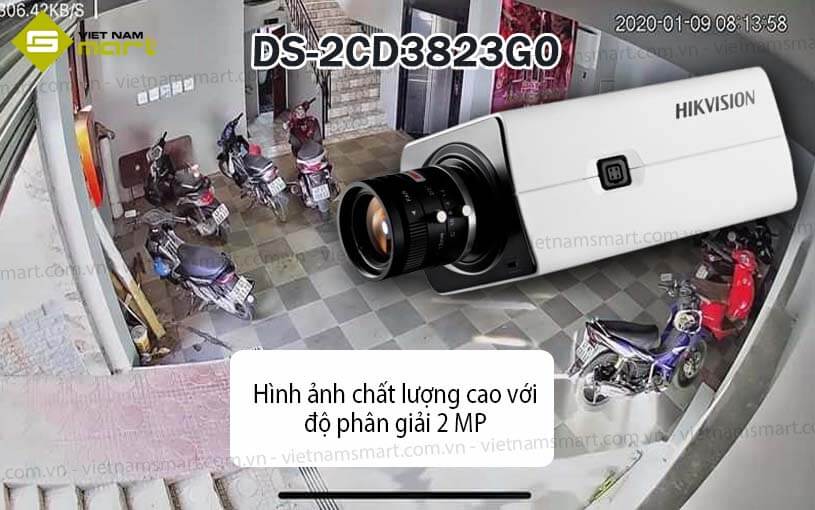 Camera hộp trong nhà Hikvision DS-2CD3823G0