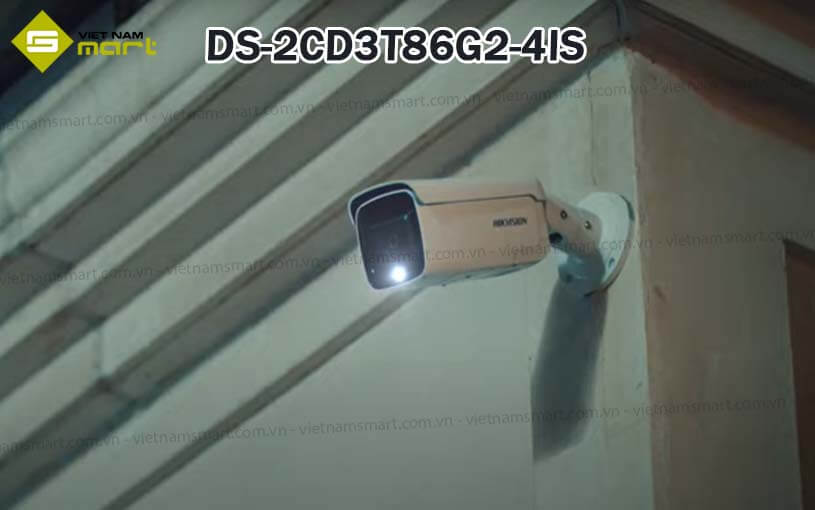 Camera mạng cố định AcuSense 8 MP Hikvision DS-2CD3T86G2-4IS Camera mạng cố định AcuSense 8 MP Hikvision DS-2CD3T86G2-4IS