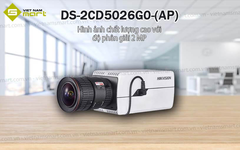 Camera hộp Darkfighter Hikvision DS-2CD5026G0-(AP)