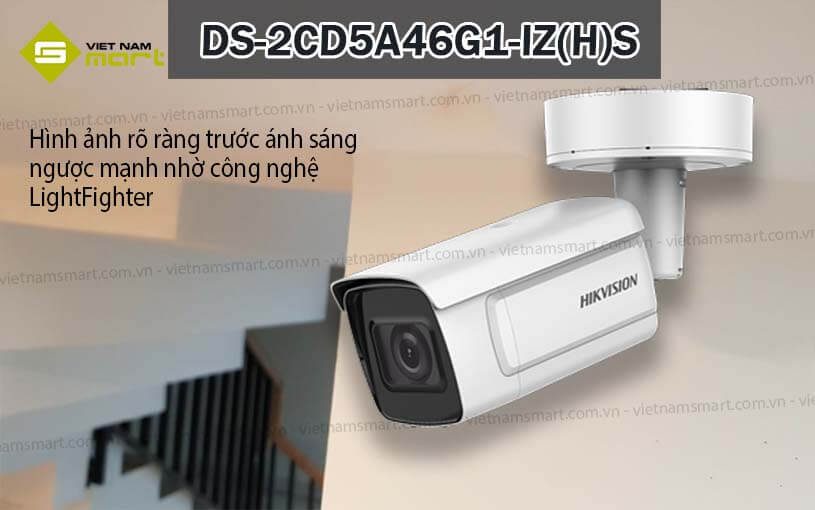 Camera mạng đạn đa tiêu cự 4MP Hikvision DS-2CD5A46G1-IZ(H)S Camera mạng đạn đa tiêu cự 4MP Hikvision DS-2CD5A46G1-IZ(H)S