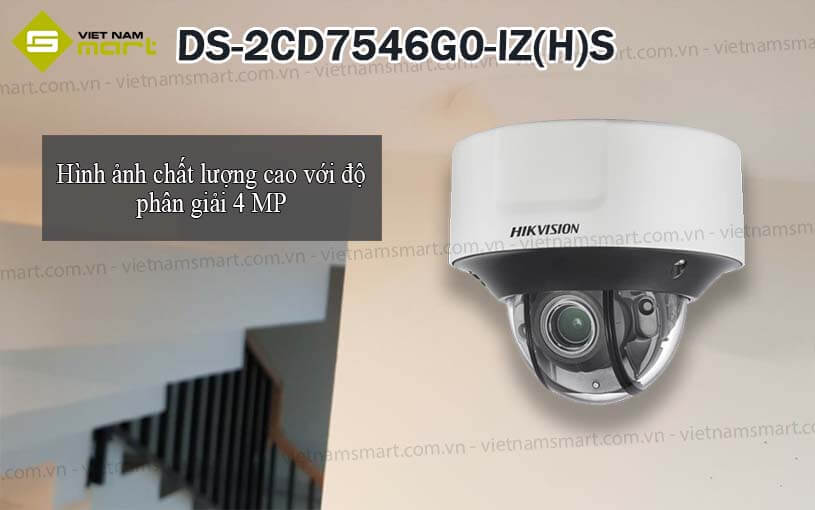 Camera vòm ngoài trời Hikvision DS-2CD7546G0-IZ(H)S