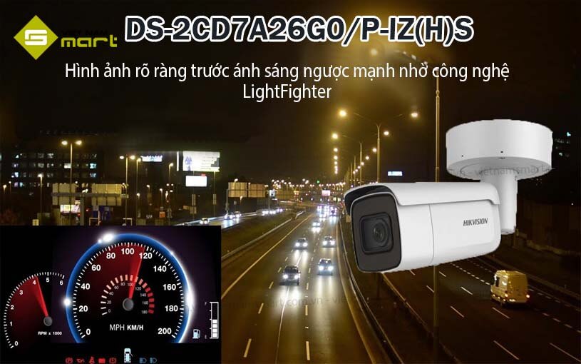 Camera nhận dạng biển số HikVision DS-2CD7A26G0/P-IZ(H)S Camera nhận dạng biển số HikVision DS-2CD7A26G0/P-IZ(H)S