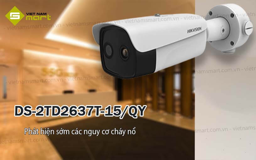 Camera Bullet mạng Hikvision DS-2TD2637T-15/QY Camera Bullet mạng Hikvision DS-2TD2637T-15/QY