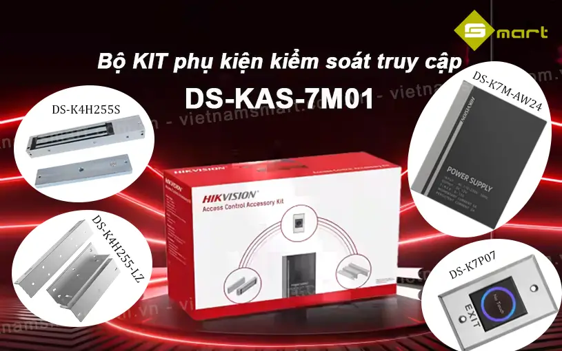 Bộ phụ kiện kiểm soát truy cập Hikvision DS-KAS-7M01 Giới thiệu về bộ phụ kiện kiểm soát truy cập Hikvision DS-KAS-7M01