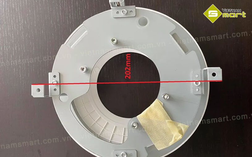 Giá đỡ âm trần cho camera vòm Hikvision DS-1227ZJ-DM32 Giá đỡ âm trần cho camera vòm Hikvision DS-1227ZJ-DM32