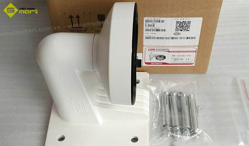 Giá treo tường Hikvision DS-1272ZJ-110 dành cho camera dome Giá treo tường Hikvision DS-1272ZJ-110 dành cho camera dome