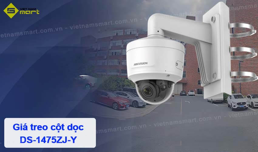 Giá treo cột dọc Hikvision DS-1475ZJ-Y dành cho camera Giá treo cột dọc Hikvision DS-1475ZJ-Y dành cho camera