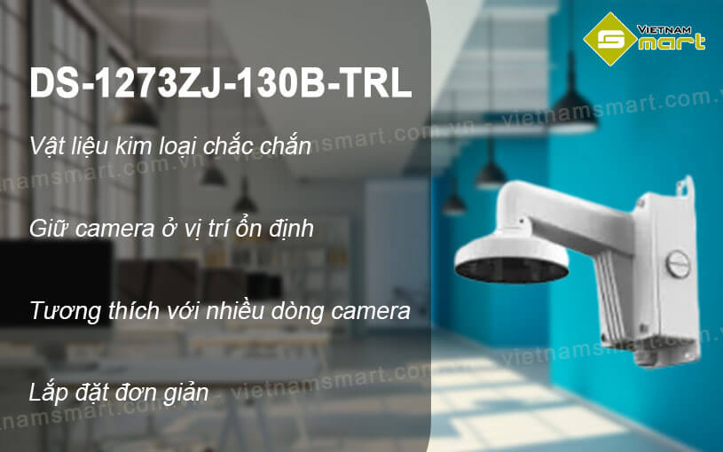 Giá treo tường camera Hikvision DS-1273ZJ-130B-TRL Giá treo tường camera Hikvision DS-1273ZJ-130B-TRL