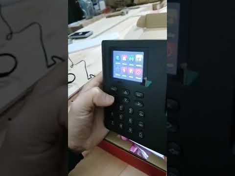 Hướng dẫn sử dụng máy chấm công vân tay HIKVision DS-K1A802AMF và phần mềm chấm công OnTime