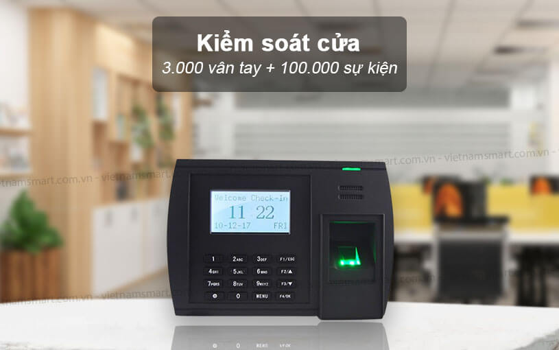 Máy chấm công Ronald Jack 5000T-C Wifi Ronald Jack 5000T-C Wifi lưu trữ 100.000 sự kiện