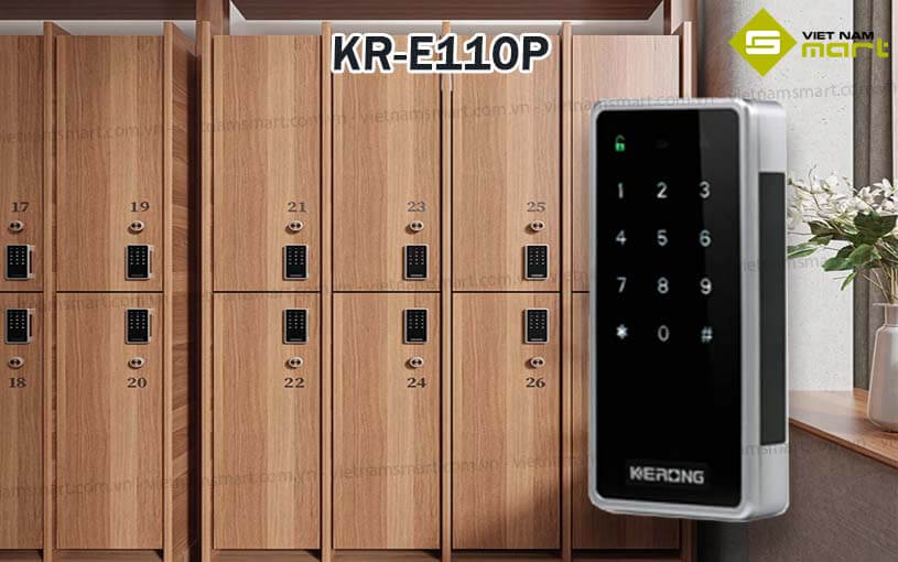 Khóa tủ kỹ thuật số thông minh Kerong KR-E110P Khóa tủ kỹ thuật số thông minh Kerong KR-E110P