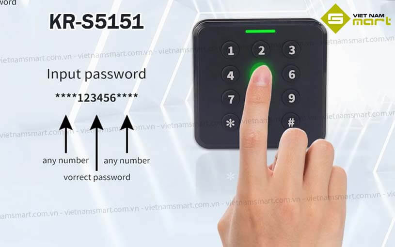Khóa tủ bàn phím điện tử Kerong KR-S5151 Khóa tủ bàn phím điện tử Kerong KR-S5151