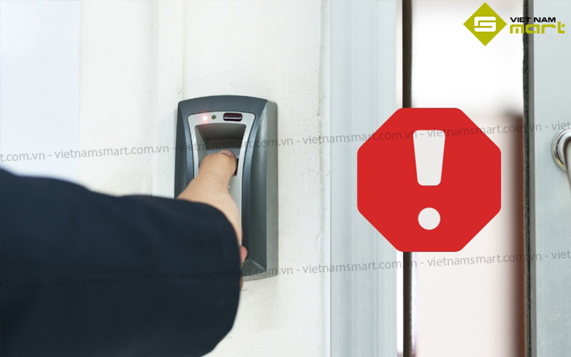 Gửi tới trung tâm sửa máy chấm công nếu thiết bị không nhận vân tay