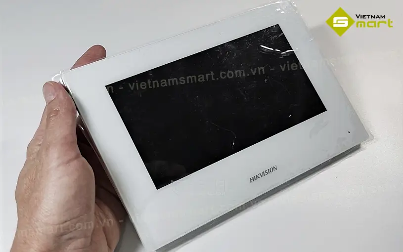 Màn hình chuông cửa Hikvision DS-KH6320-LE1/White(B) Giới thiệu về màn hình chuông cửa Hikvision DS-KH6320-LE1/White(B)