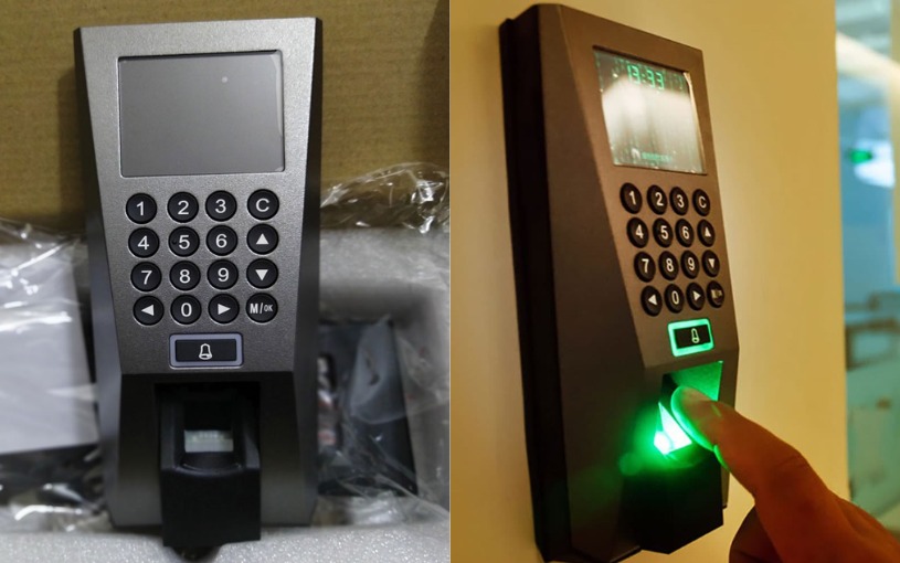 Máy chấm công Ronald Jack F18 được ứng dụng nhiều