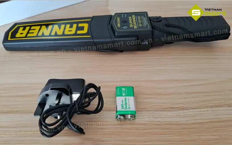 Giới thiệu về máy dò kim loại cầm tay Hikvision NP-SH100