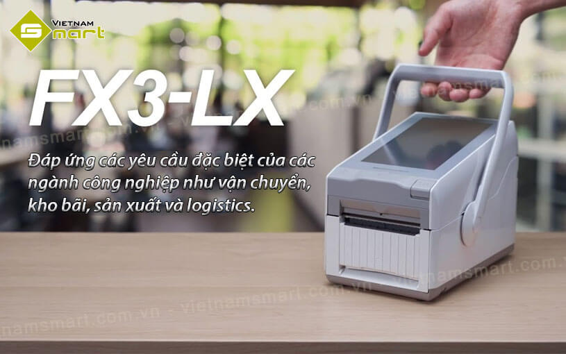 Giải pháp sử dụng máy in nhãn để bàn độc lập SATO FX3-LX ứng dụng cho các ngàng công nghiệp