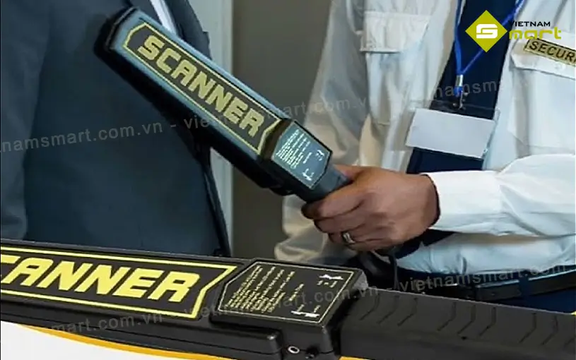 Tay dò kim loại Hikvision NP-SH-100