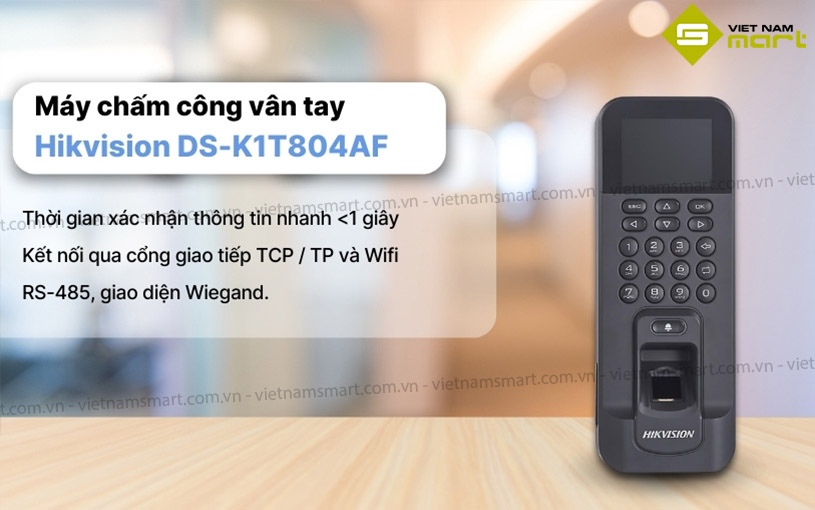 DS K1T804AF trang bị nhiều tính năng nổi bật