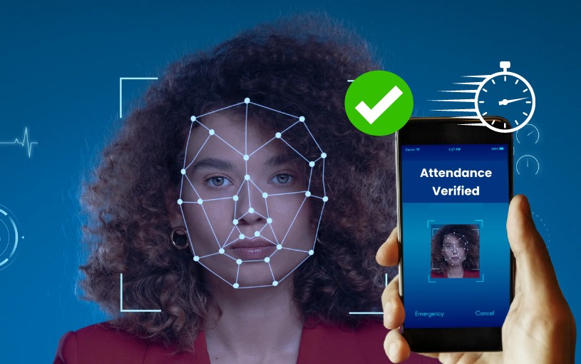 Máy chấm công nhận dạng khuôn mặt xác minh nhanh chóng