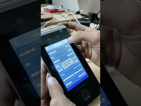 Hướng dẫn sử dụng máy chấm công khuôn mặt HIKVision DS-K1T341CMF