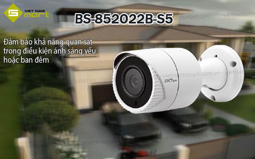 Camera IP Bullet cố định ZKTeco BS-852O22B-S5