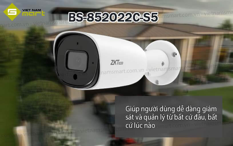 Camera IP Bullet cố định ZKTeco BS-852O22C-S5