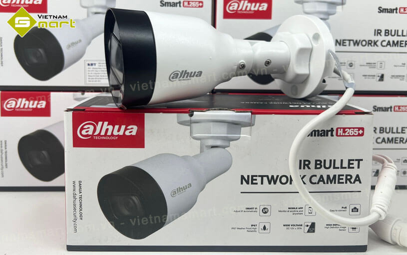 Camera hồng ngoại 2MP Dahua DH-IPC-HFW1230S1P-S5 Camera hồng ngoại 2MP Dahua DH-IPC-HFW1230S1P-S5